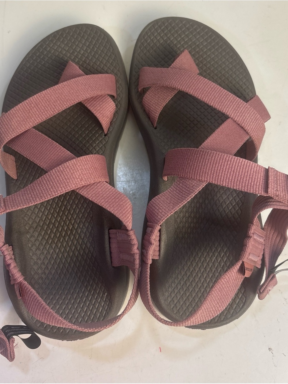 Chaco Cloud Pink Strappy Outdoor Sandals size 6W